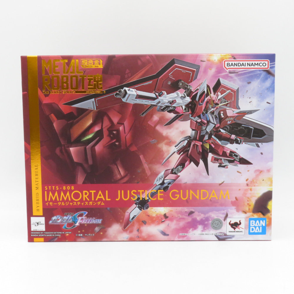 METAL ROBOT魂 未開封品 ＜SIDE MS＞ イモータルジャスティスガンダム 機動戦士ガンダムSEED FREEDOM  BANDAI SPIRITS バンダイスピリッツ フィギュア
