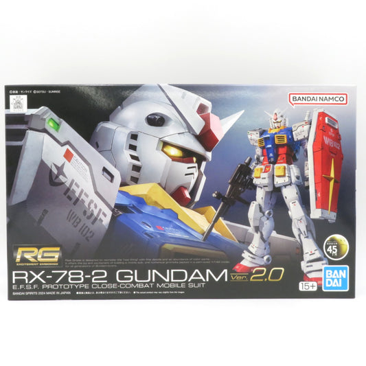 未組立品 1/144 RG RX-78-2 ガンダム Ver2.0 「機動戦士ガンダム」 [2700762] BANDAI SPIRITS バンダイスピリッツ プラモデル