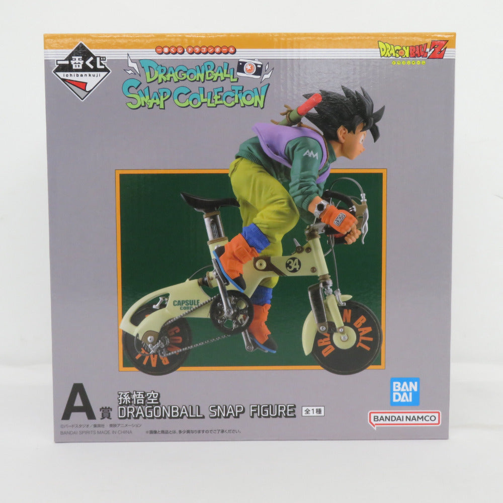 バンダイ 一番くじ ドラゴンボール DRAGONBALL SNAP COLLECTION A賞 孫悟空 DRAGONBALL SNAP FIGURE 未開封 BANDAI 未開封品