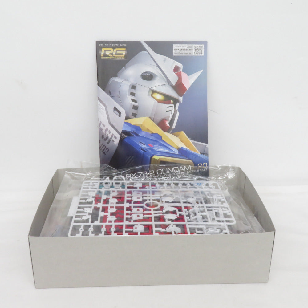 BANDAI SPIRITS RG 1/144 RX-78-2 ガンダム Ver.2.0 機動戦士ガンダム 未組立品 バンダイスピリッツ プラモデル
