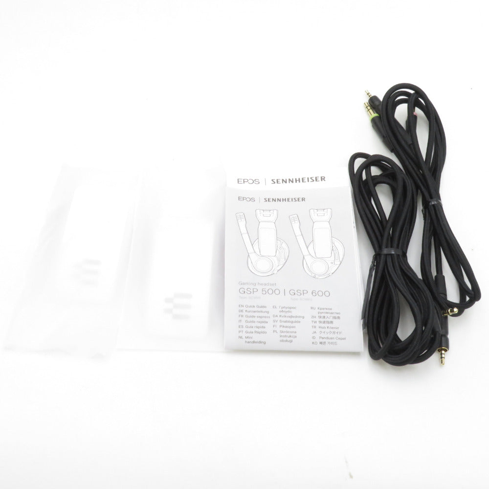 ゲーミングヘッドセット 有線 密閉型 ノイズキャンセリング マイク付き ホワイト  EPOS エポス GSP-601 ゲーム周辺機器
