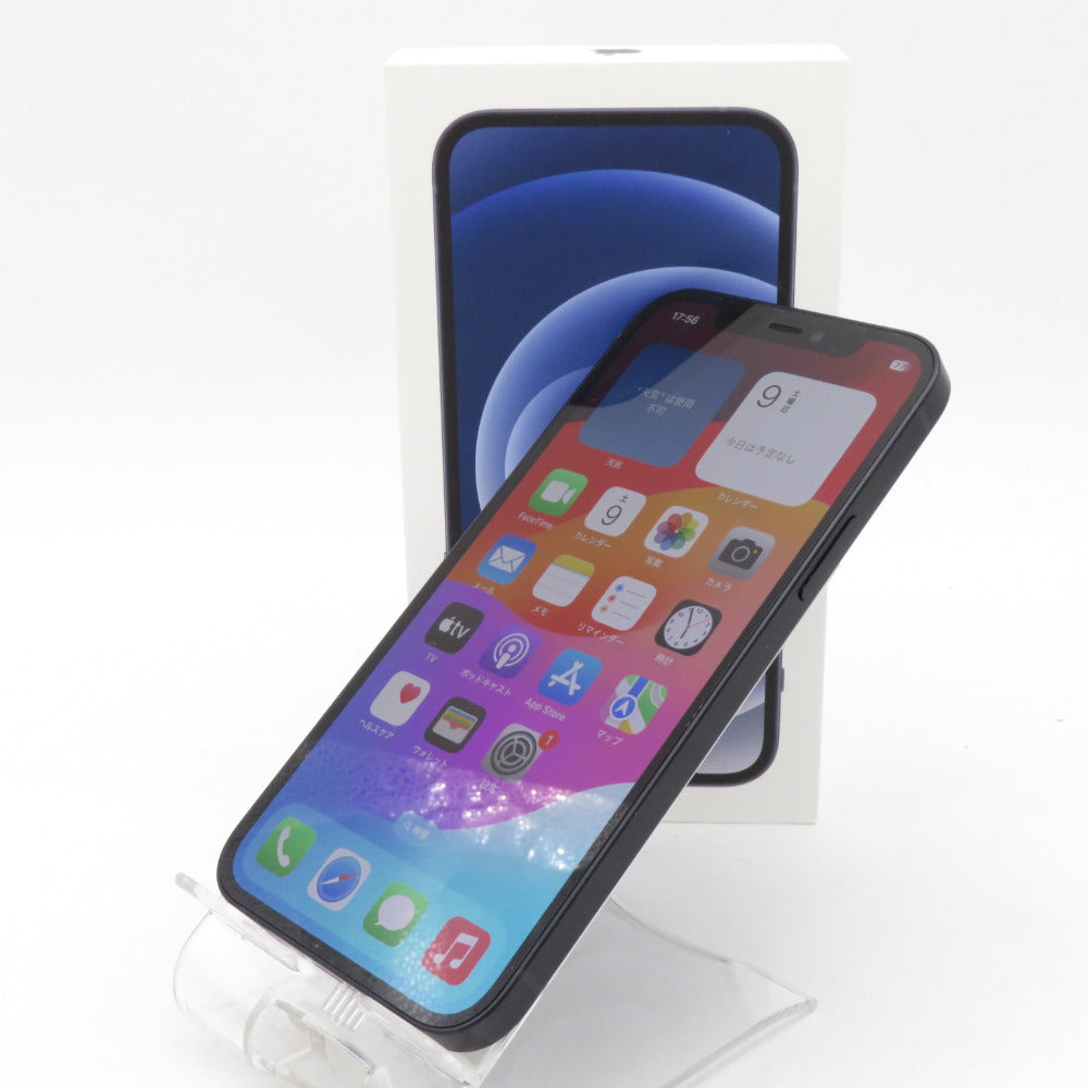 Apple iPhone 12 SoftBank版 256GB ブラック SIMロックなし 利用制限〇 バッテリー交換済 MGJ03J/A