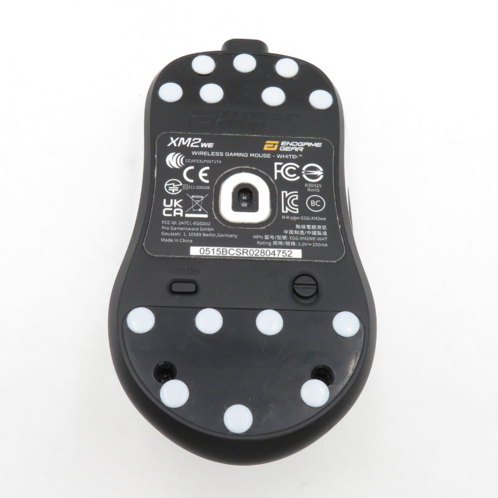 ENDGAME GEAR ワイヤレスゲーミングマウス XM2we ホワイト EGG-XM2WE-WHT ゲーム周辺機器