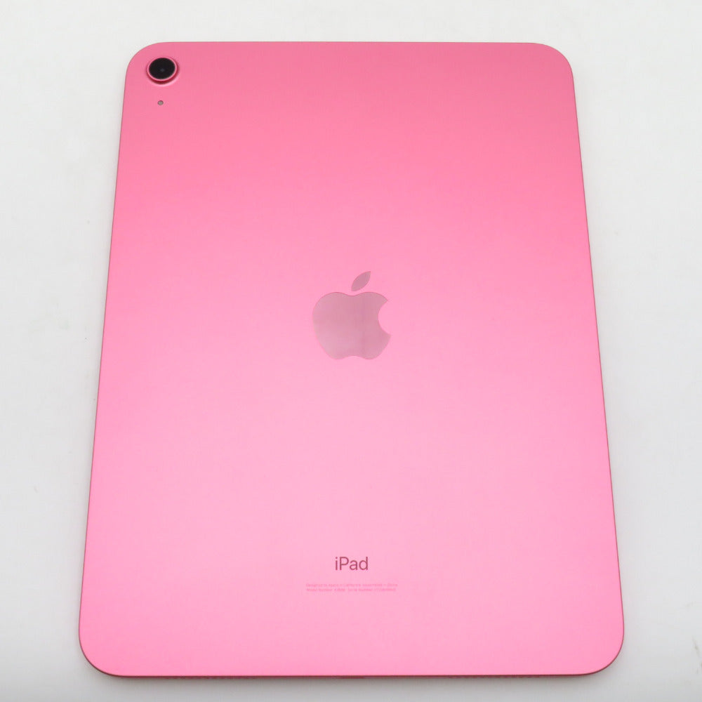 iPad 10.9インチ 第10世代 Wi-Fiモデル MPQ33J/A ピンク 64GB