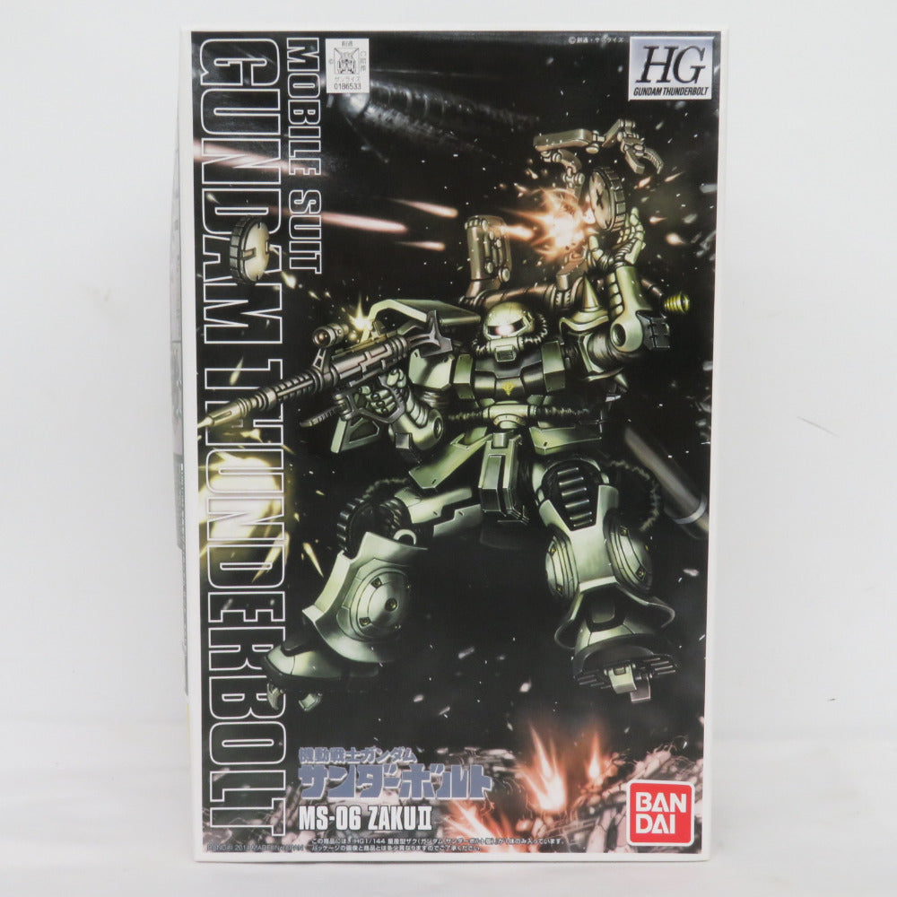 BANDAI HG 1/144 量産型ザク（ガンダムサンダーボルト版）機動戦士ガンダム サンダーボルト 未組立品 箱イタミ有 バンダイ プラモデル