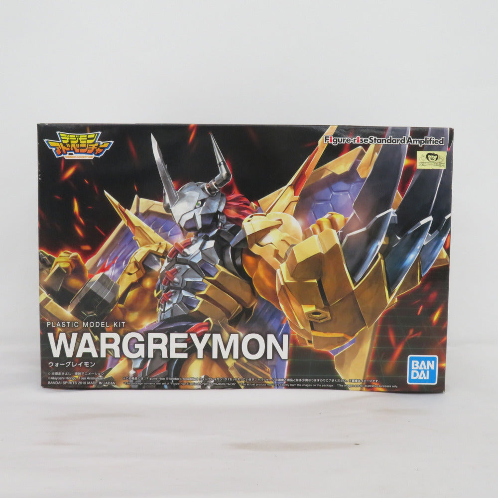 BANDAI SPIRITS Figure-rise Standard ウォーグレイモン[AMPLIFIED]  デジモンアドベンチャー (再販版) 未組立品 箱イタミ有 バンダイスピリッツ プラモデル