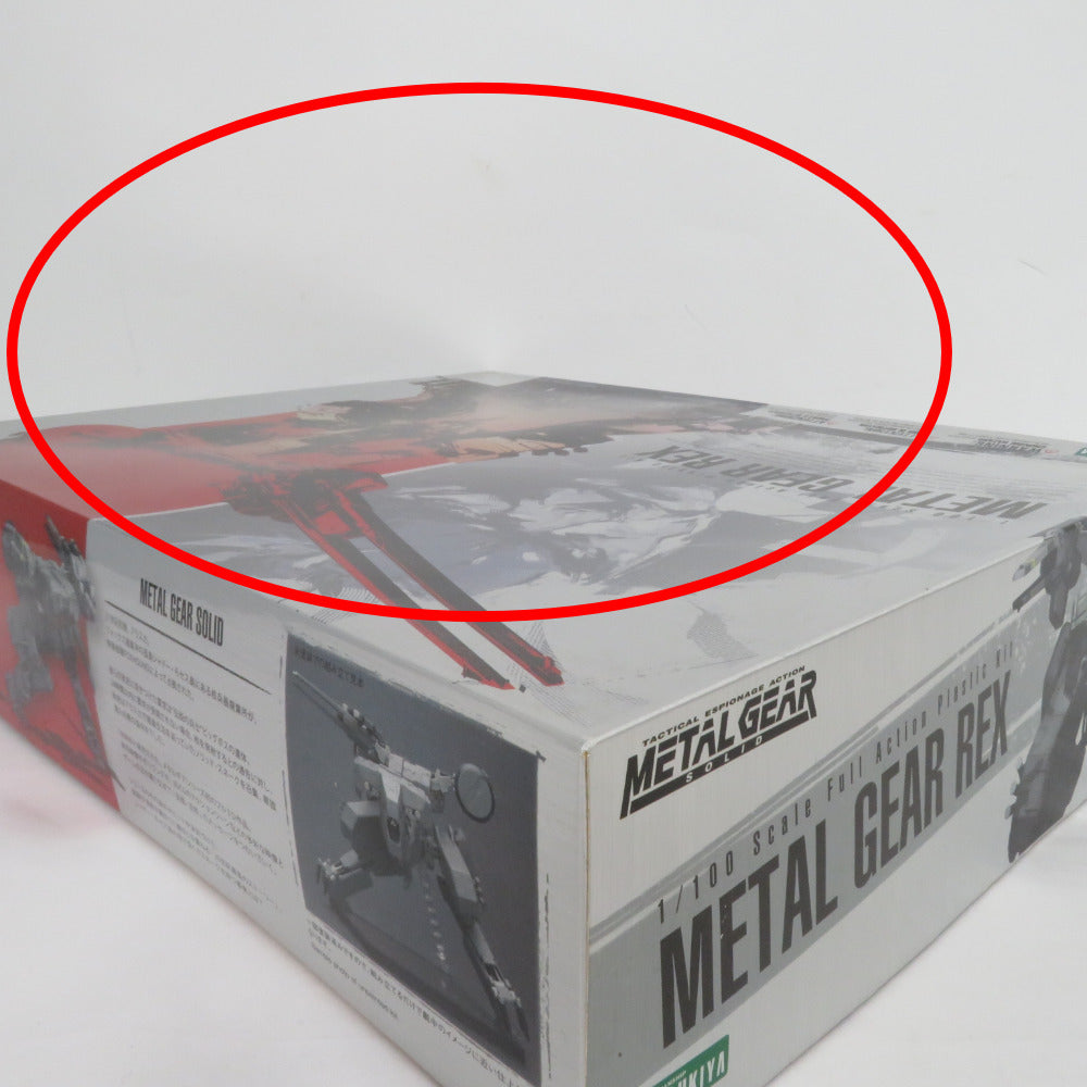 KOTOBUKIYA 1/100 METAL GEAR REX KP221 METAL GEAR SOLID メタルギアソリッド 未組立品 箱イタミ有 コトブキヤ プラモデル