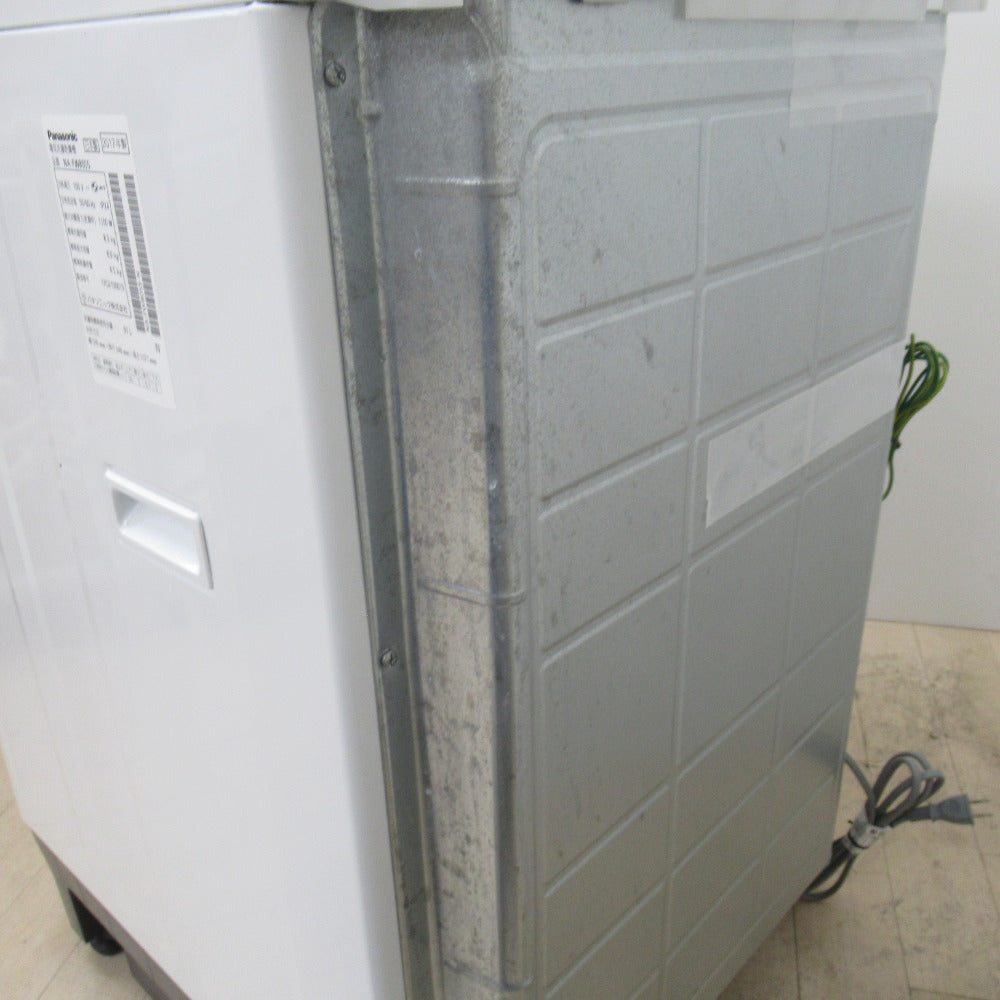Panasonic パナソニック 洗濯乾燥機 NA-FW80S5 8.0kg 2017年製 シャンパン 洗浄・除菌済み