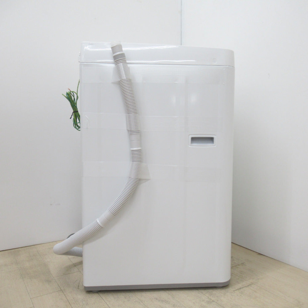SHARP シャープ  全自動洗濯機 6.0kg ES-GE6F 2022年製 ブラウン 送風 乾燥機能付き 一人暮らし 洗浄・除菌済み
