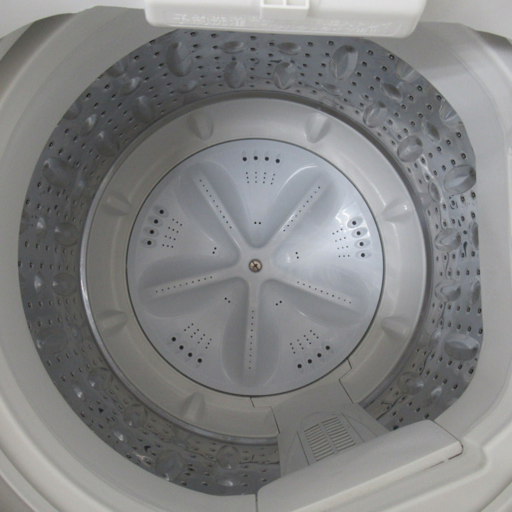 YAMADA SELECT全自動電気洗濯機 6.0Kg YWM-T60H1 2021年製 簡易乾燥機能付 一人暮らし 洗浄・除菌済み