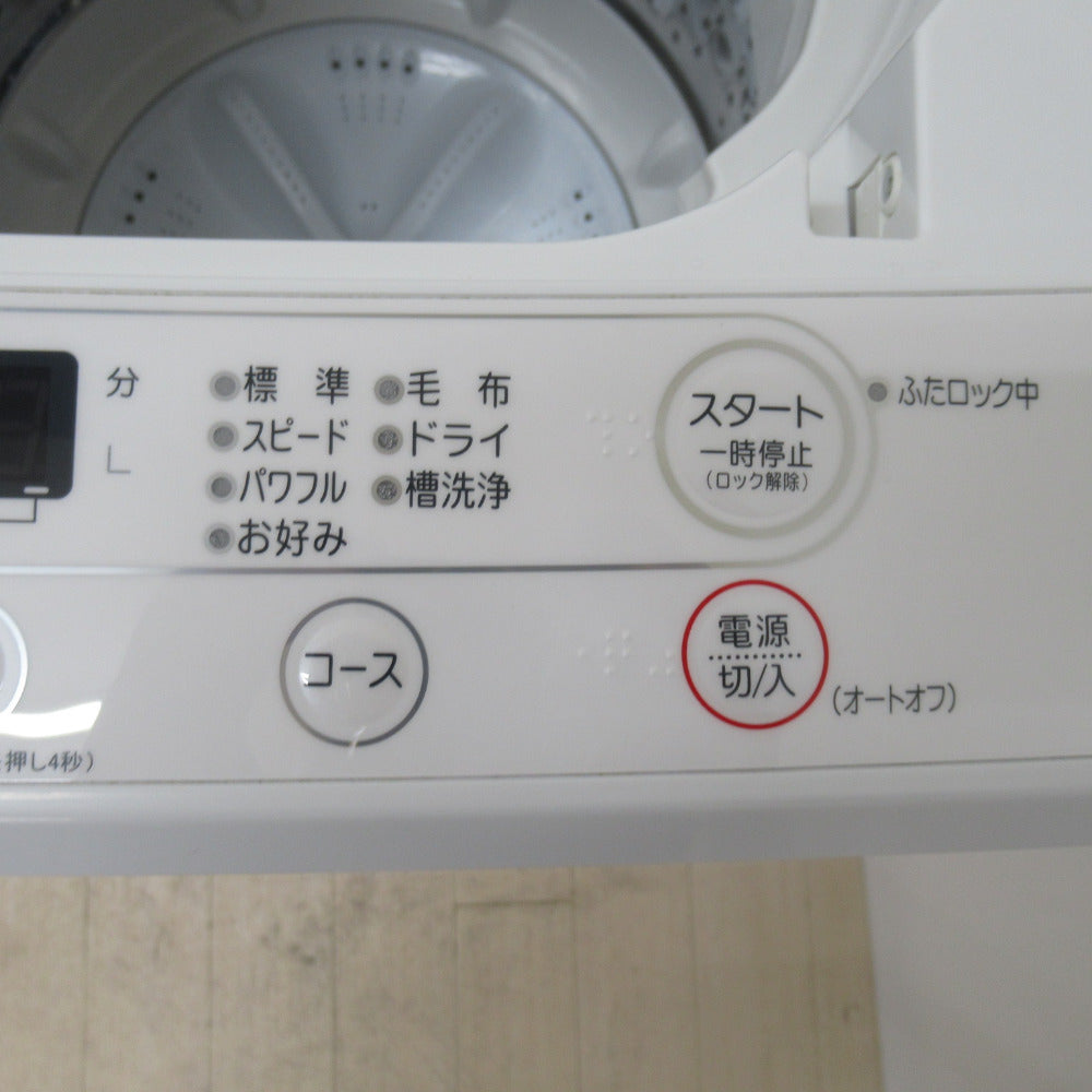 YAMADA SELECT全自動電気洗濯機 6.0Kg YWM-T60H1 2021年製 簡易乾燥 