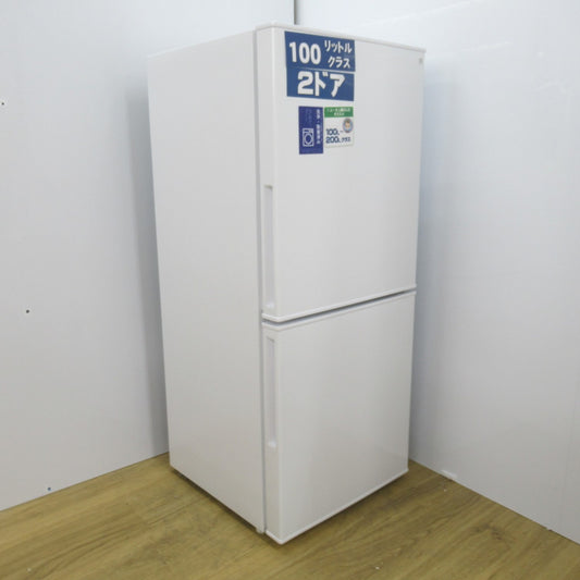 NITORI ニトリ 冷蔵庫 106L 直冷式 2ドア  NTR-106WH ホワイト 2021年製 Nグラシア WH 一人暮らし 洗浄・除菌済み