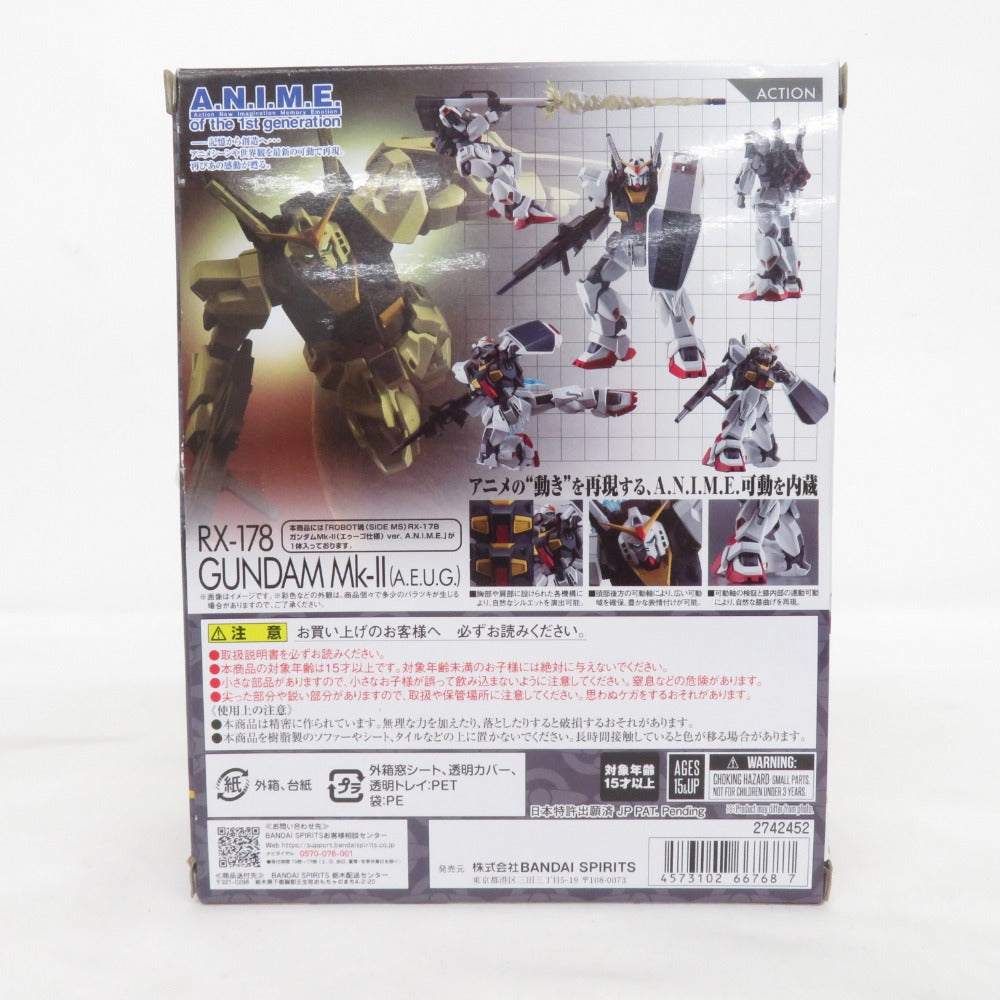 ROBOT魂 SIDE MS RX-178 ガンダムMk-II エゥーゴ仕様 ver. A.N.I.M.E. 機動戦士Zガンダム BANDAI SPIRITS バンダイスピリッツ フィギュア