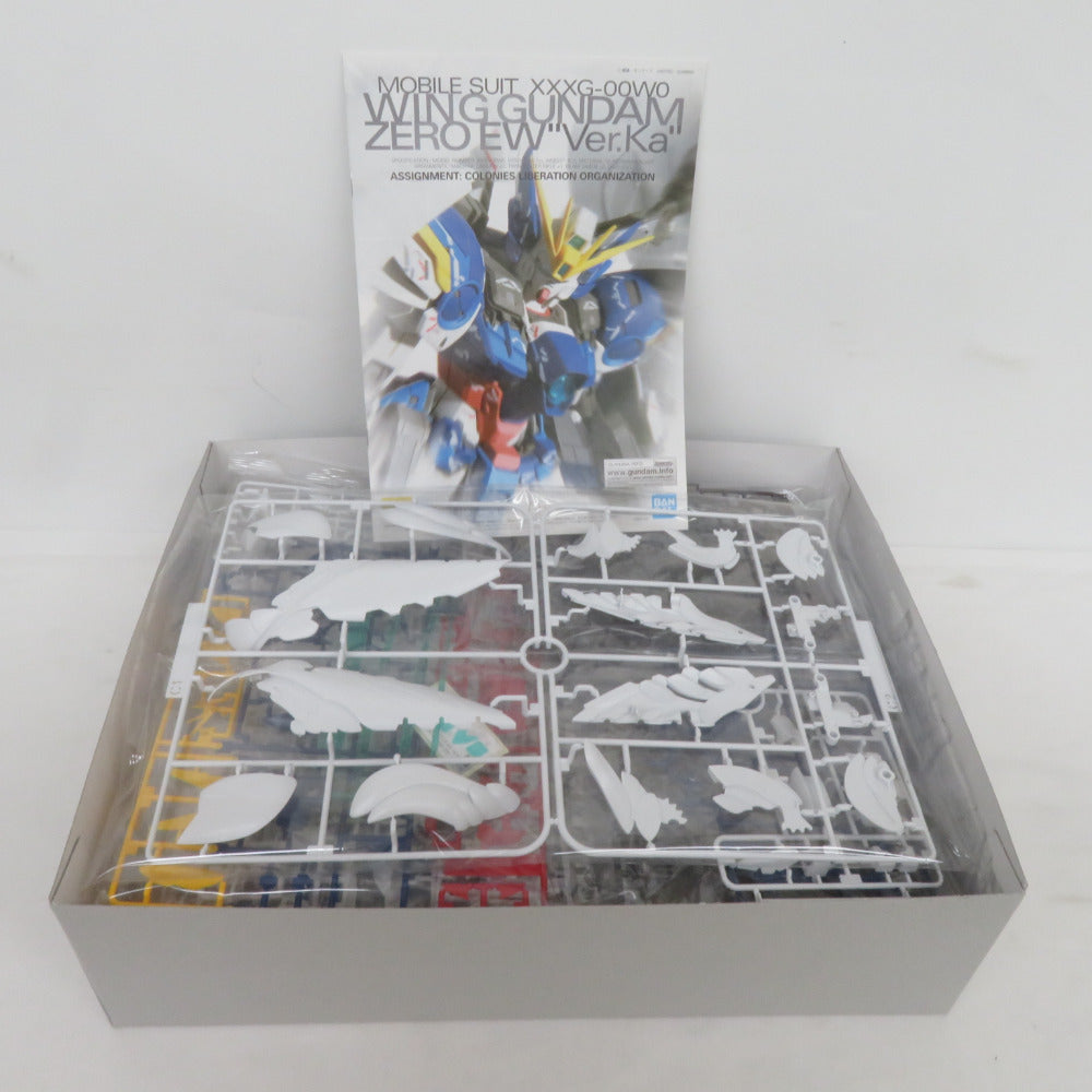 BANDAI SPIRITS MG 1/100 ウイングガンダムゼロ(EW) Ver.Ka 新機動戦記ガンダムW Endless Waltz 再販版 未組立品 バンダイスピリッツ プラモデル