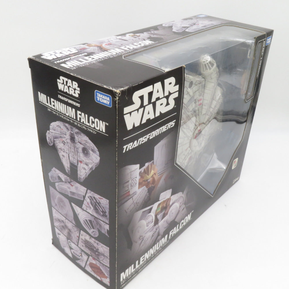 TAKARA TOMY スターウォーズ / トランスフォーマー 02 ミレニアム・ファルコン タカラトミー フィギュア