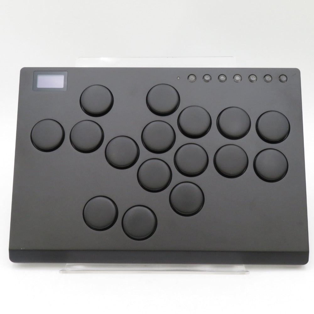 Haute42 アーケードコントローラー レバーレス M16黒 ドングルなし ゲーム周辺機器