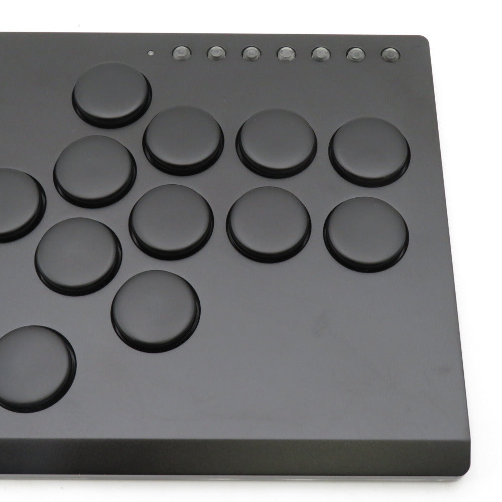 Haute42 アーケードコントローラー レバーレス M16黒 ドングルなし ゲーム周辺機器