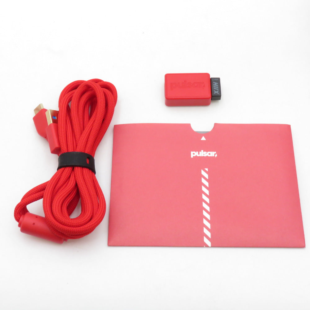 X2 H Wireless Red Edition ワイヤレス ゲーミングマウス 無線 5ボタン Pulsar パルサー PX2H23 ゲーム周辺機器