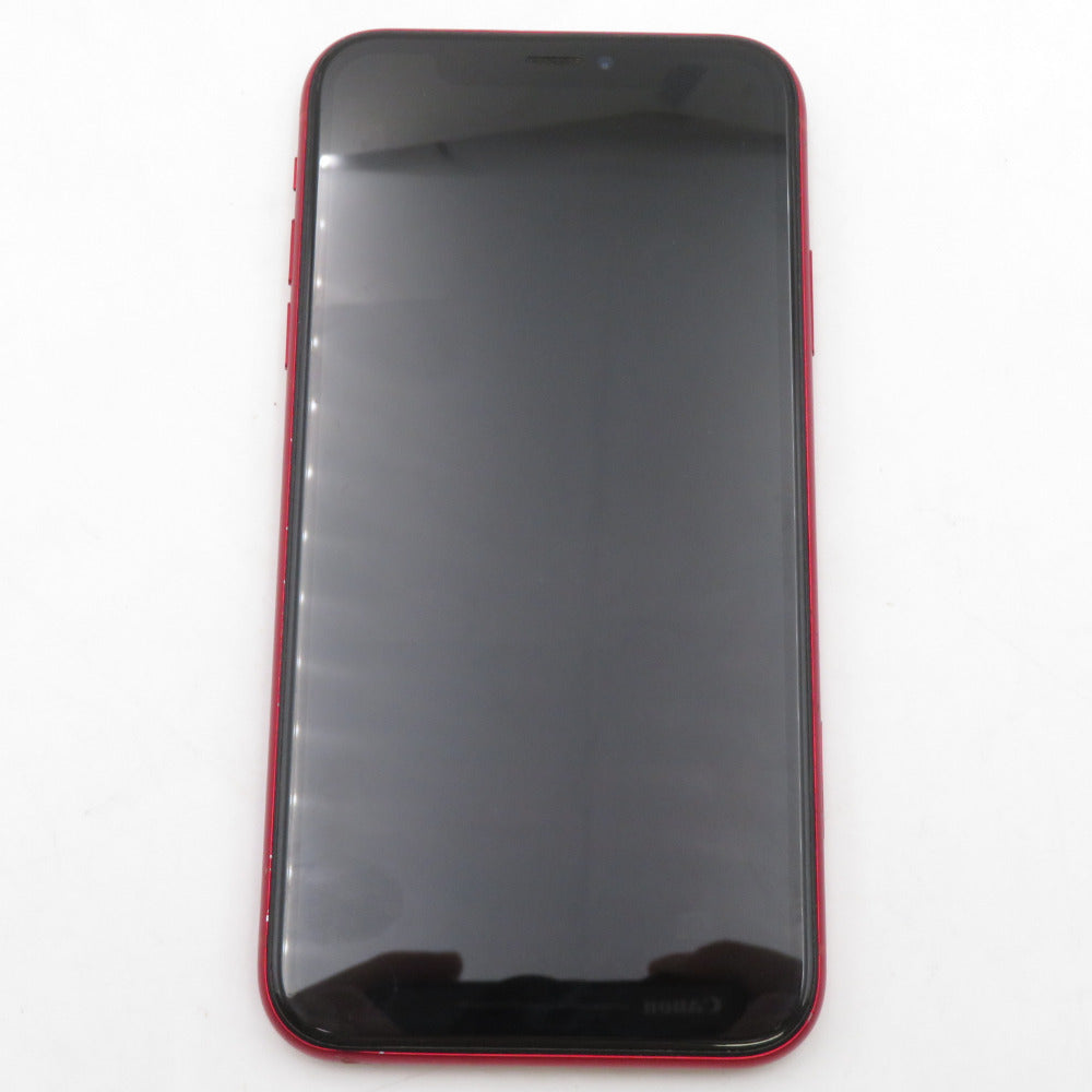 Apple [au版] iPhone XR 128GB レッド 利用制限〇 SIMロックなし 本体のみ NT0N2J/A A2106