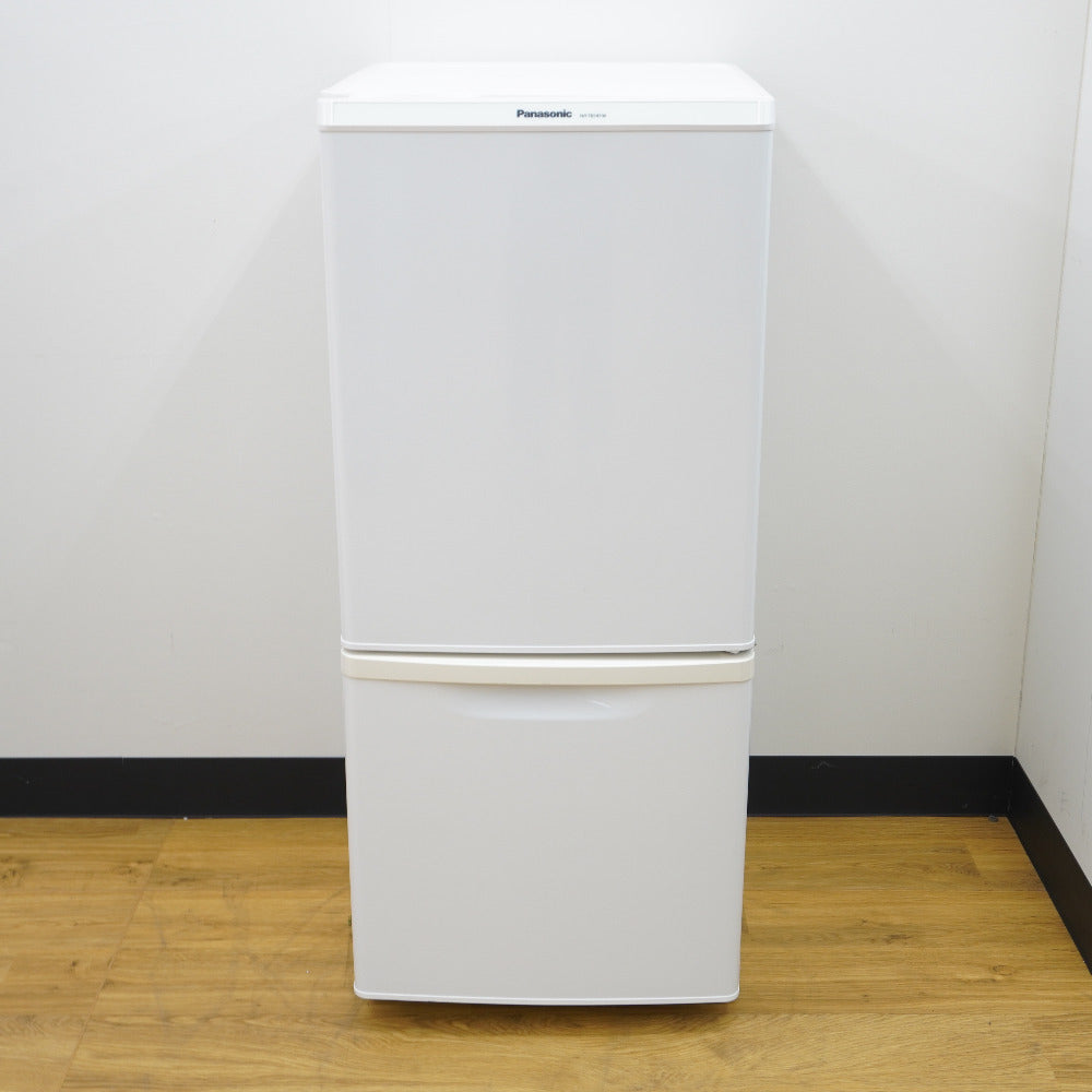 Panasonic (パナソニック) 冷蔵庫 138L 2ドア ハーブグリーン 2015年製 一人暮らし 洗浄・除菌済み NR-TB147W-HG