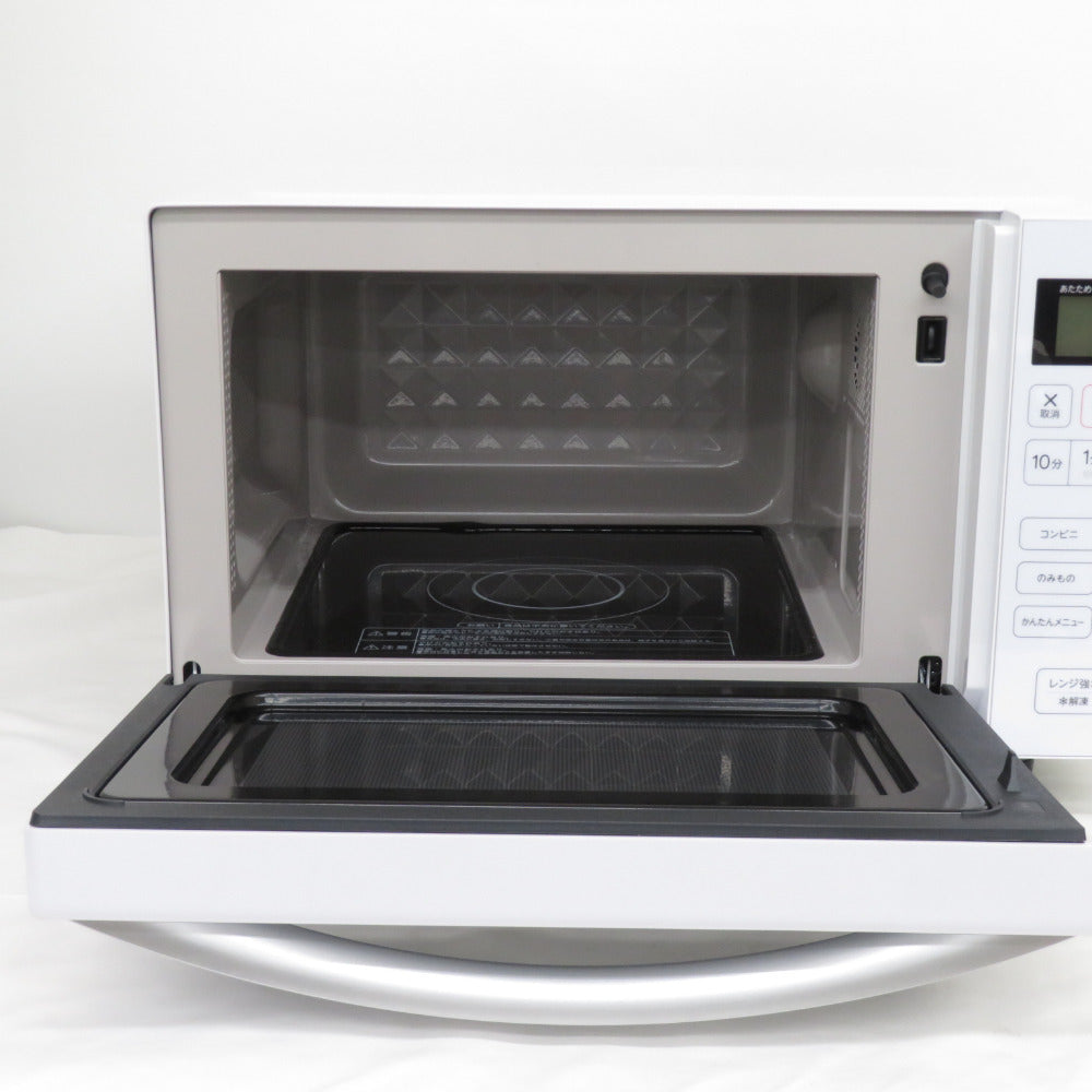 Haier (ハイアール) 電子レンジ 単機能レンジ フラットタイプ 18L ホワイト JM-FH18J(W) アウトレット品 未使用品