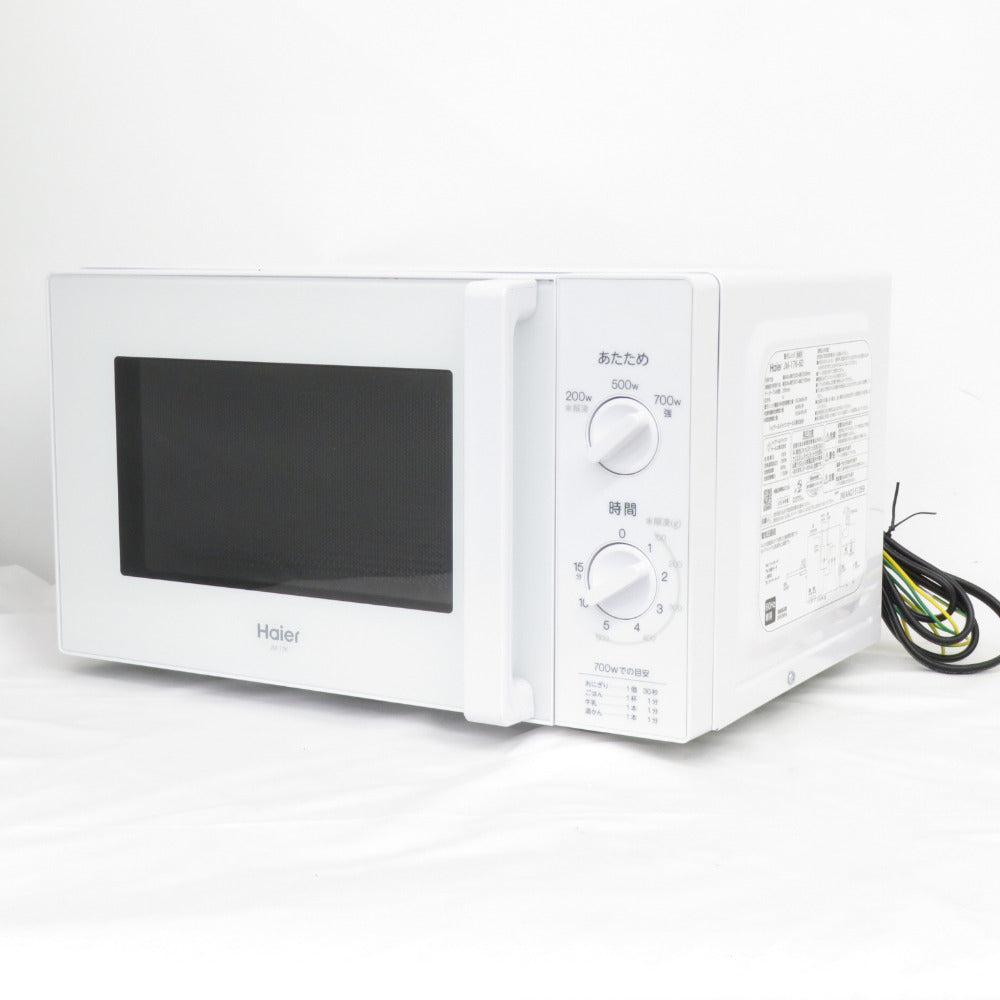 Haier (ハイアール) 電子レンジ 単機能レンジ 60Hz専用(西日本) ターンテーブル 17L ホワイト JM-17K-60(W)  アウトレット品 未使用品