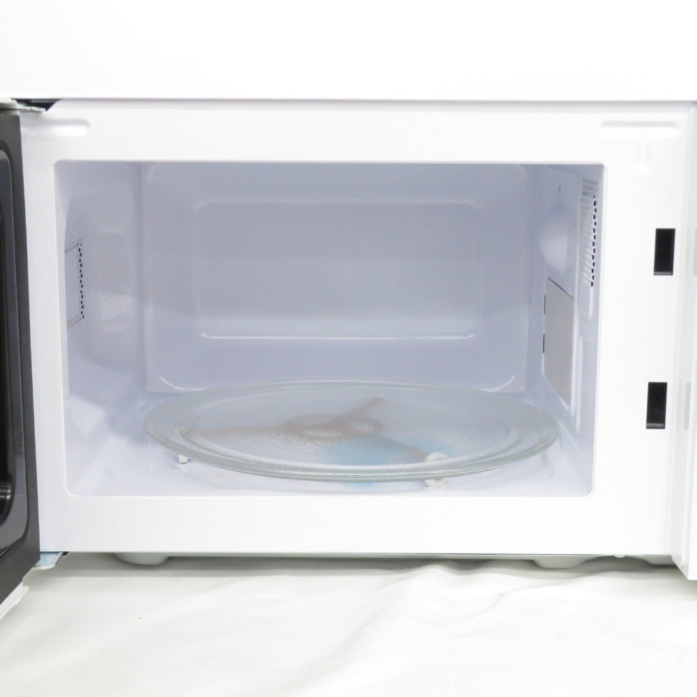 Haier (ハイアール) 電子レンジ 単機能レンジ ターンテーブル 17L ホワイト 2024年製 KS-MW23T17-WH アウトレット品 未使用品