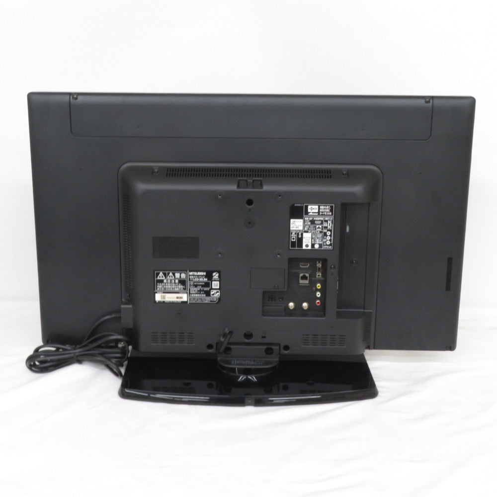 MITSUBISHI (三菱電機 ミツビシ) テレビ REAL LED液晶テレビ 32型 2014年製 リモコン互換品 テレビスタンド傾きあり
