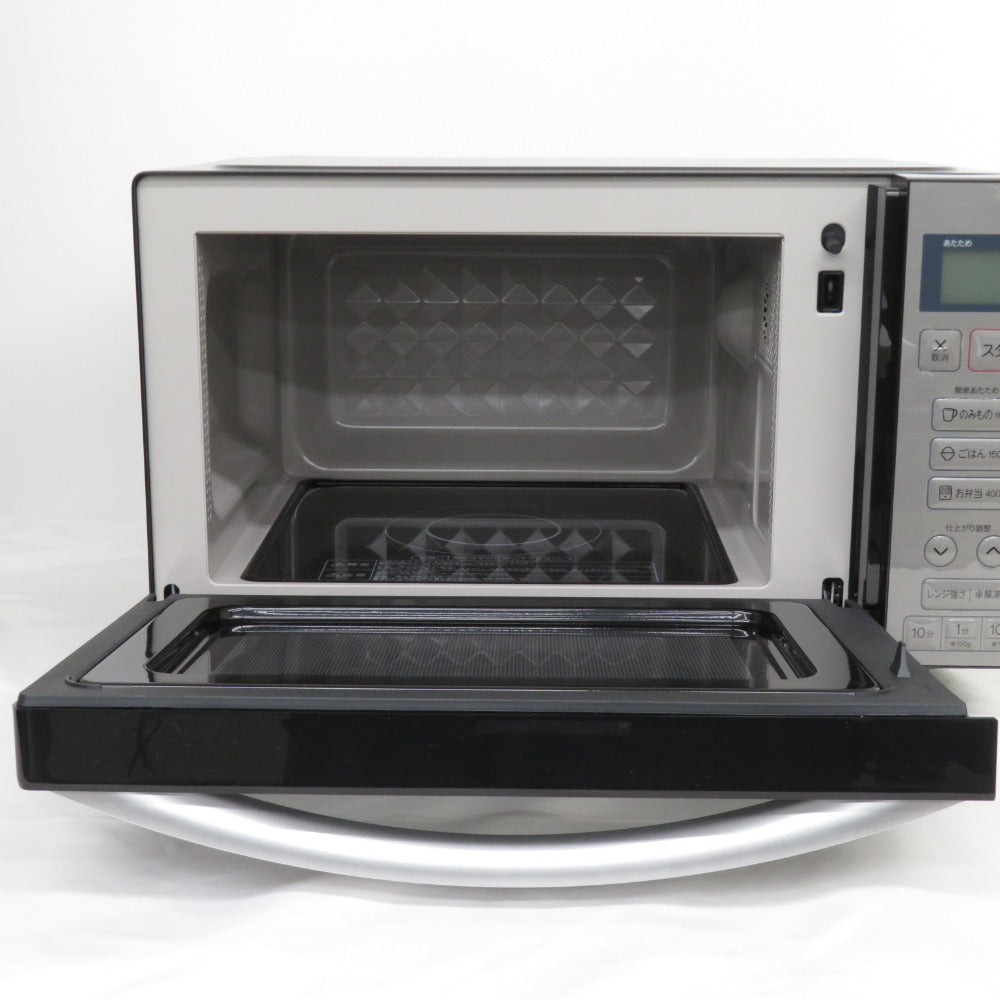 Haier (ハイアール) 電子レンジ 単機能レンジ フラットタイプ 18L ステンレスブラック JM-XP2FH18G-XK アウトレット品 未使用品