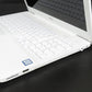LIFEBOOK A 富士通 ライフブックエー ノートパソコン 15.6型 メモリ4GB HDD1TB ホワイト FMVA45B2W ジャンク