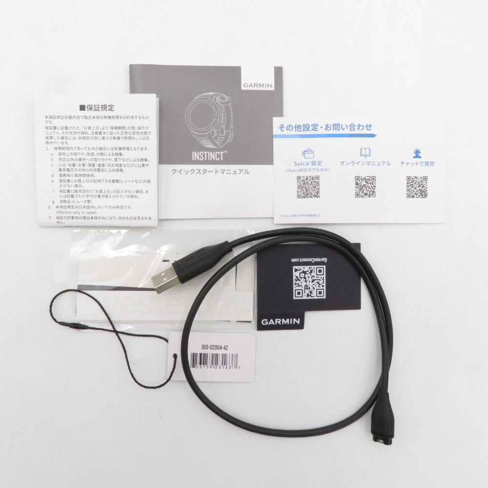 GARMIN ガーミン Instinct Sunburst 010-02064-42 スマートウォッチ ウェアラブル