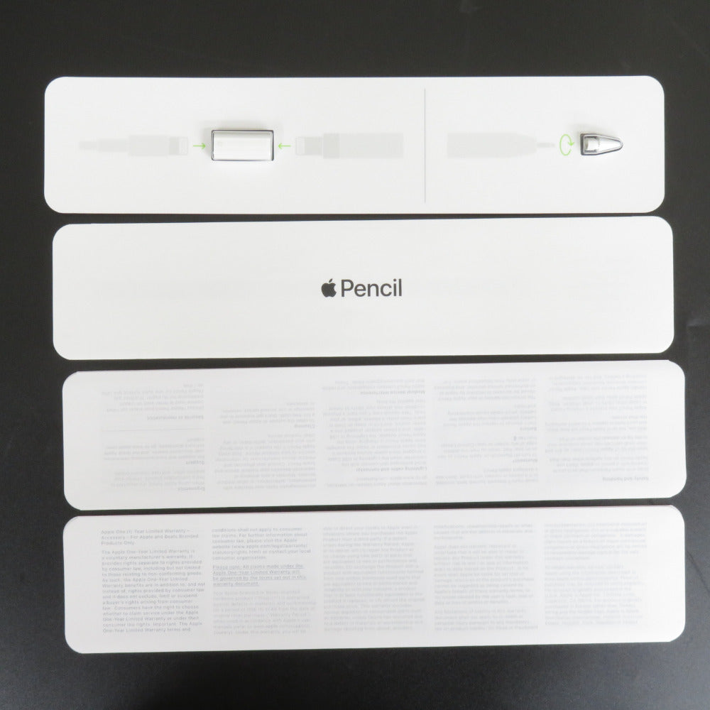 Apple アップル PC周辺機器 Apple Pencil (第1世代) タッチペン ホワイト MK0C2J/A