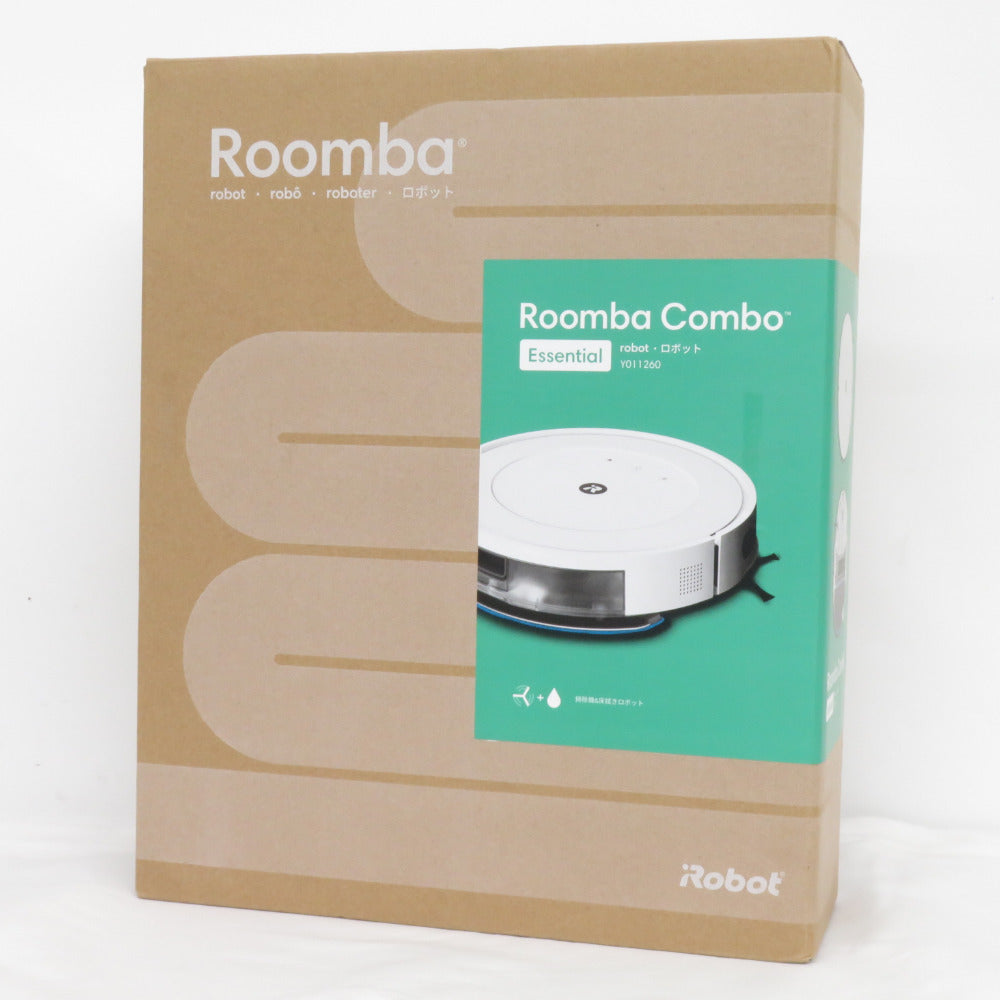 irobot (アイロボット) 掃除機＆床拭きロボット ルンバ コンボ Essential robot Y011260 未開封品