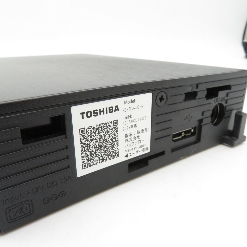 Buffalo バッファロー 外付けHDD CANVIO DESKTOP HD-TDA4U3-B