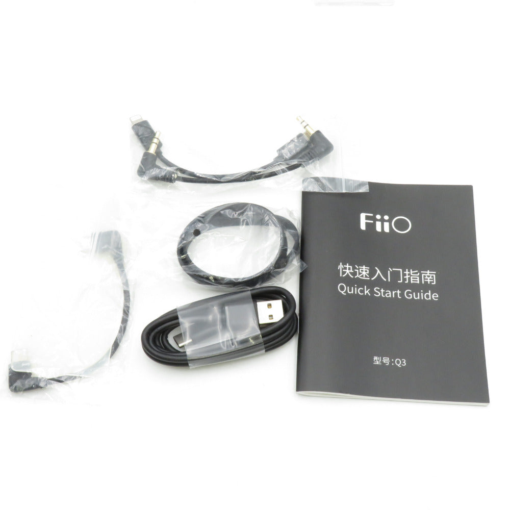 FiiO (フィーオ) ポータブルヘッドホンアンプ Q3