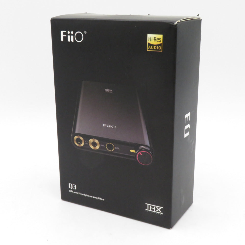 FiiO (フィーオ) ポータブルヘッドホンアンプ Q3