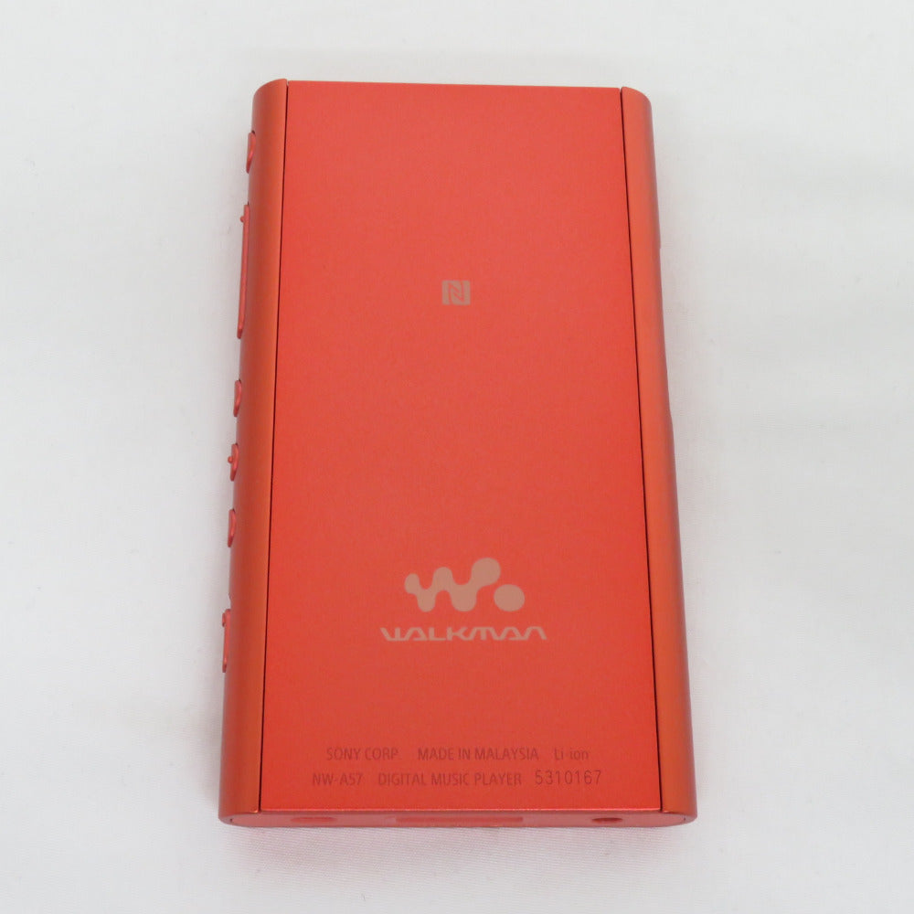 ソニー WALKMAN (ウォークマン) オーディオ機器 Aシリーズ 64GB トワイライトレッド NW-A57