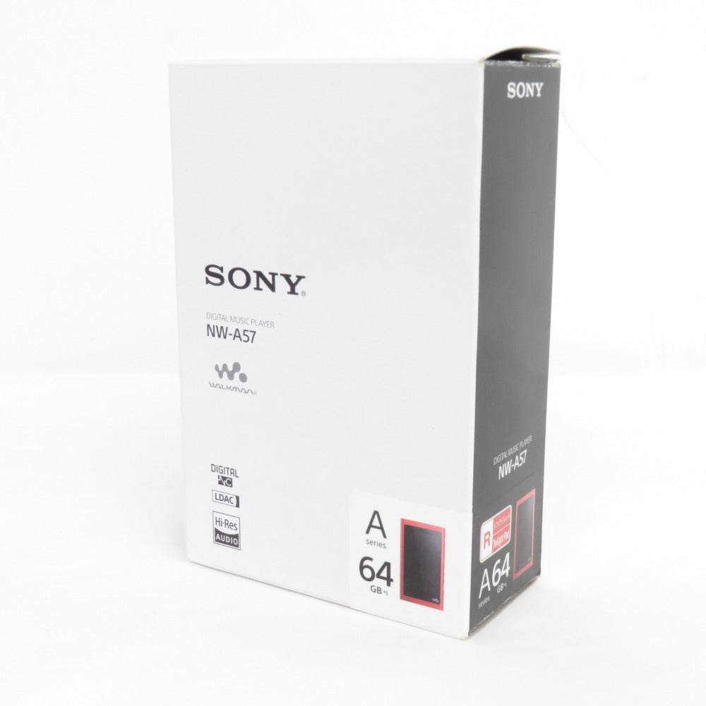 ソニー WALKMAN (ウォークマン) オーディオ機器 Aシリーズ 64GB トワイライトレッド NW-A57