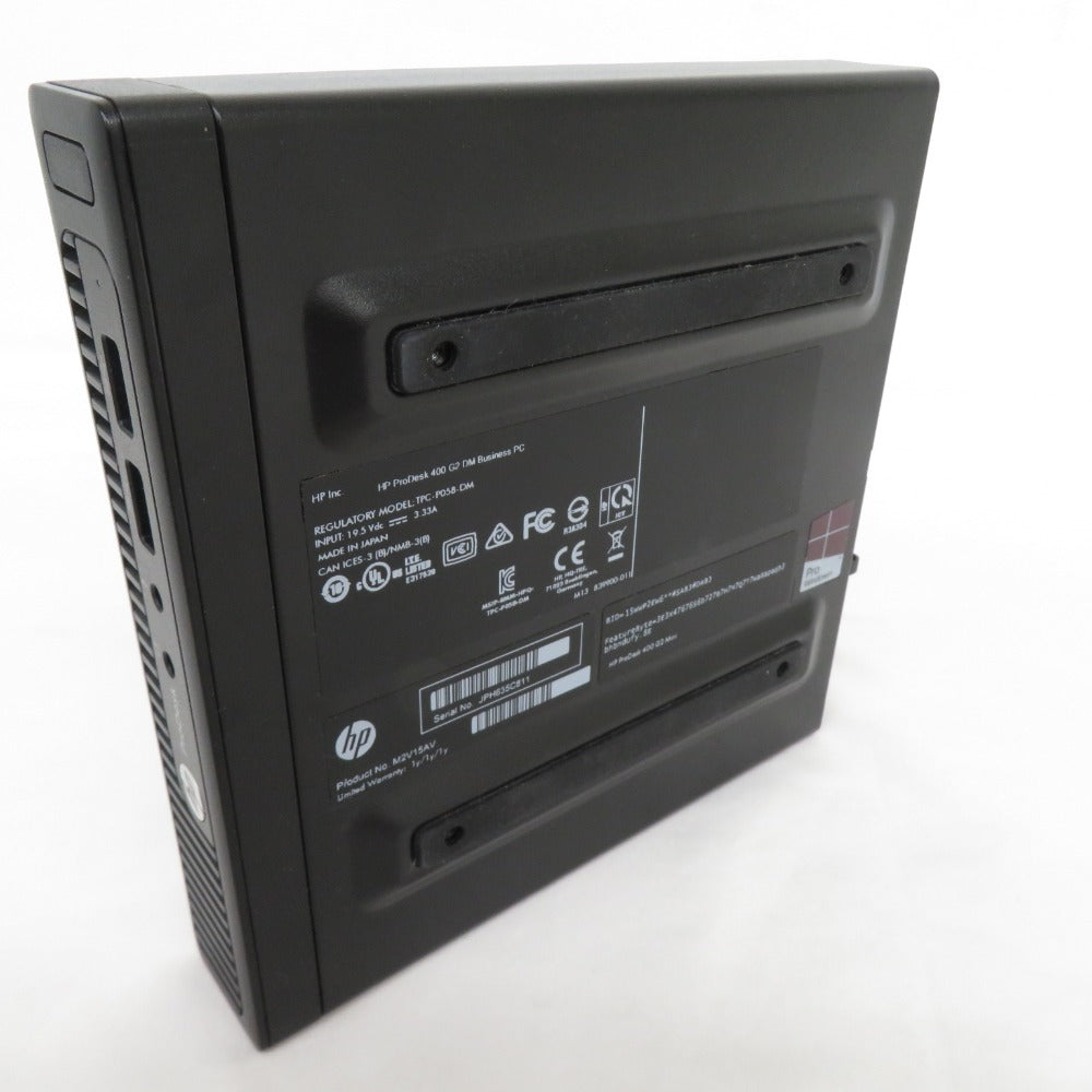 ProDesk (HP プロデスク) パソコン 400 G2 Mini TPC-P058-DM 4GB 【コンプオフ金沢野々市店】 ProDesk HP プロデスク パソコン 400 G2 Mini TPC-P058-DM 4GB
