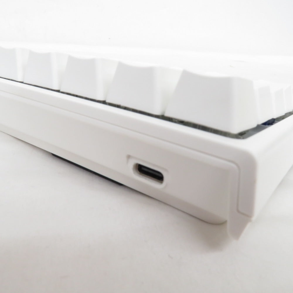 ゲーミングキーボード One2 Mini Pure White RGB DK-ONE2-RGB-MINI CherryMX Ducky ダッキー ゲーム周辺機器