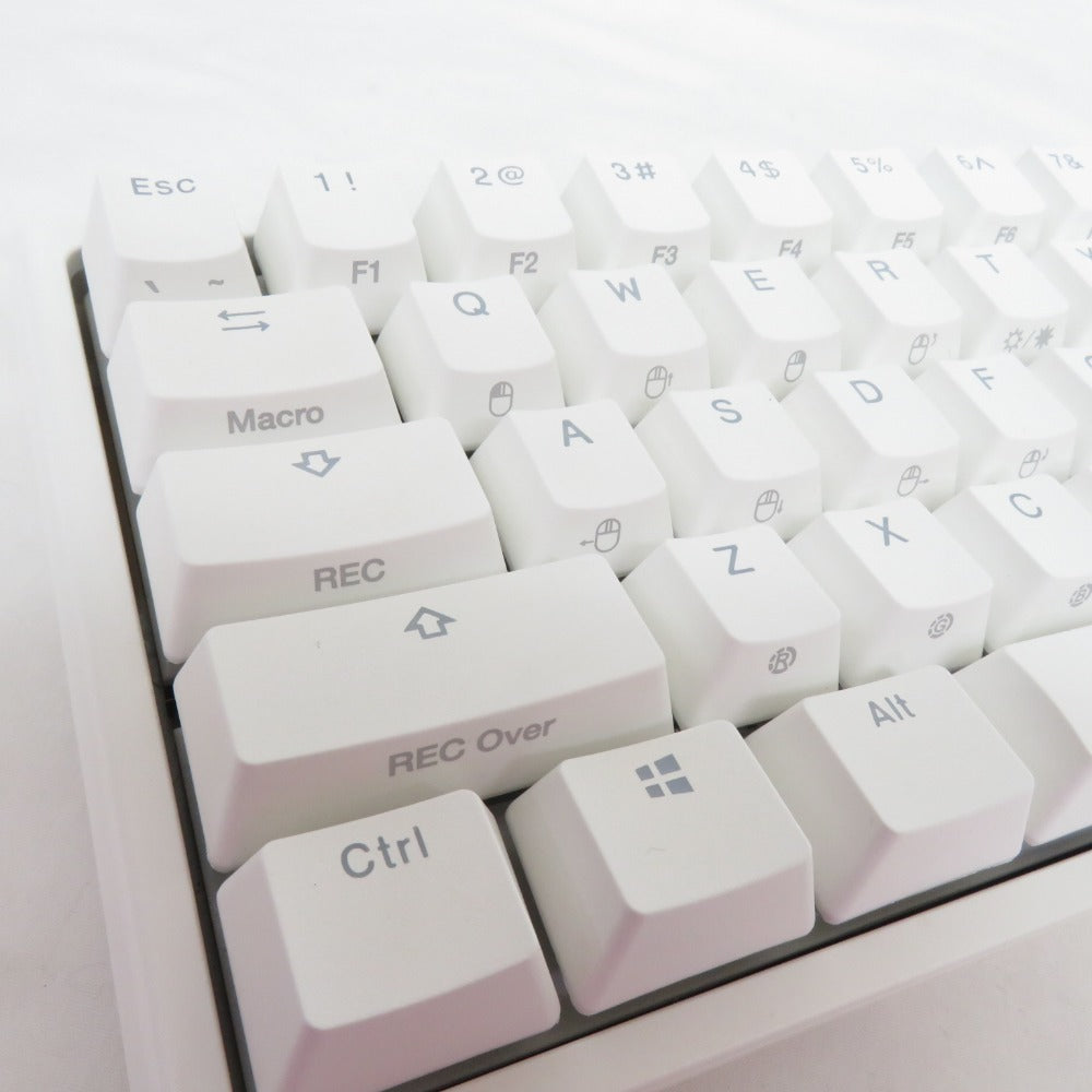 ゲーミングキーボード One2 Mini Pure White RGB DK-ONE2-RGB-MINI CherryMX Ducky ダッキー ゲーム周辺機器