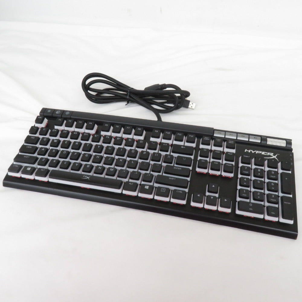 HyperX Alloy Elite 2 ゲーミングキーボード メカニカルスイッチ 赤軸 LEDバックライト HKBE2X-1X-US/G ゲーム周辺機器 【コンプオフ金沢野々市店】 HyperX Alloy Elite 2 Mechanical Gaming Keyboard