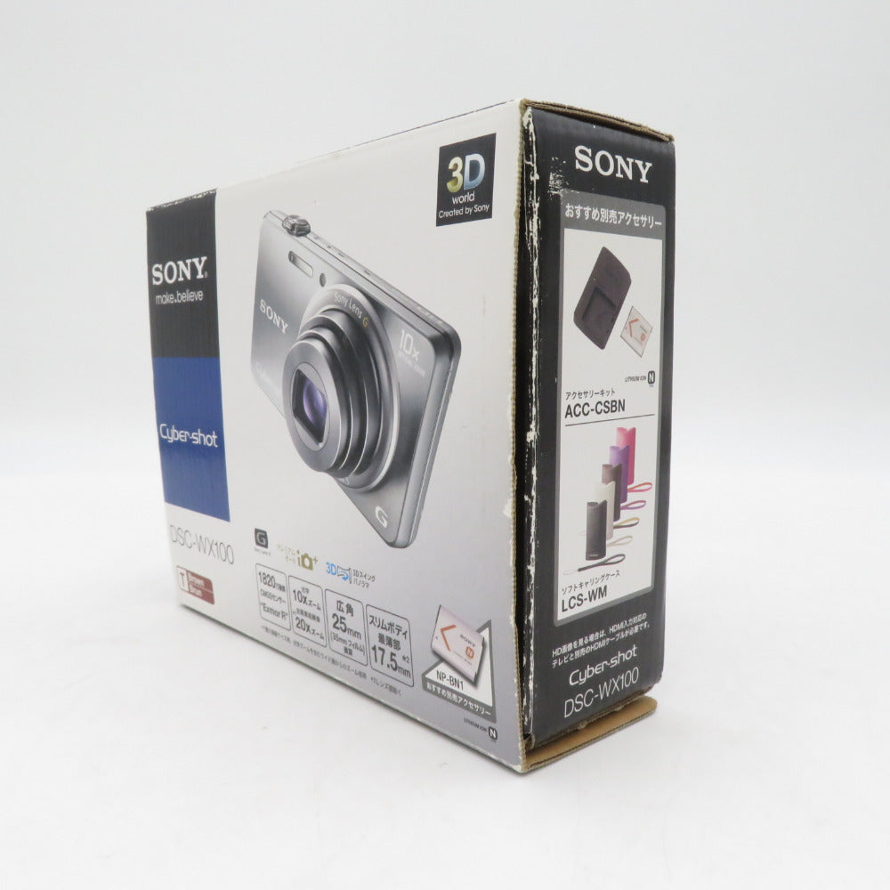 ソニー SONY Cyber-shot WX100 (1820万/光学x10) ブラウン