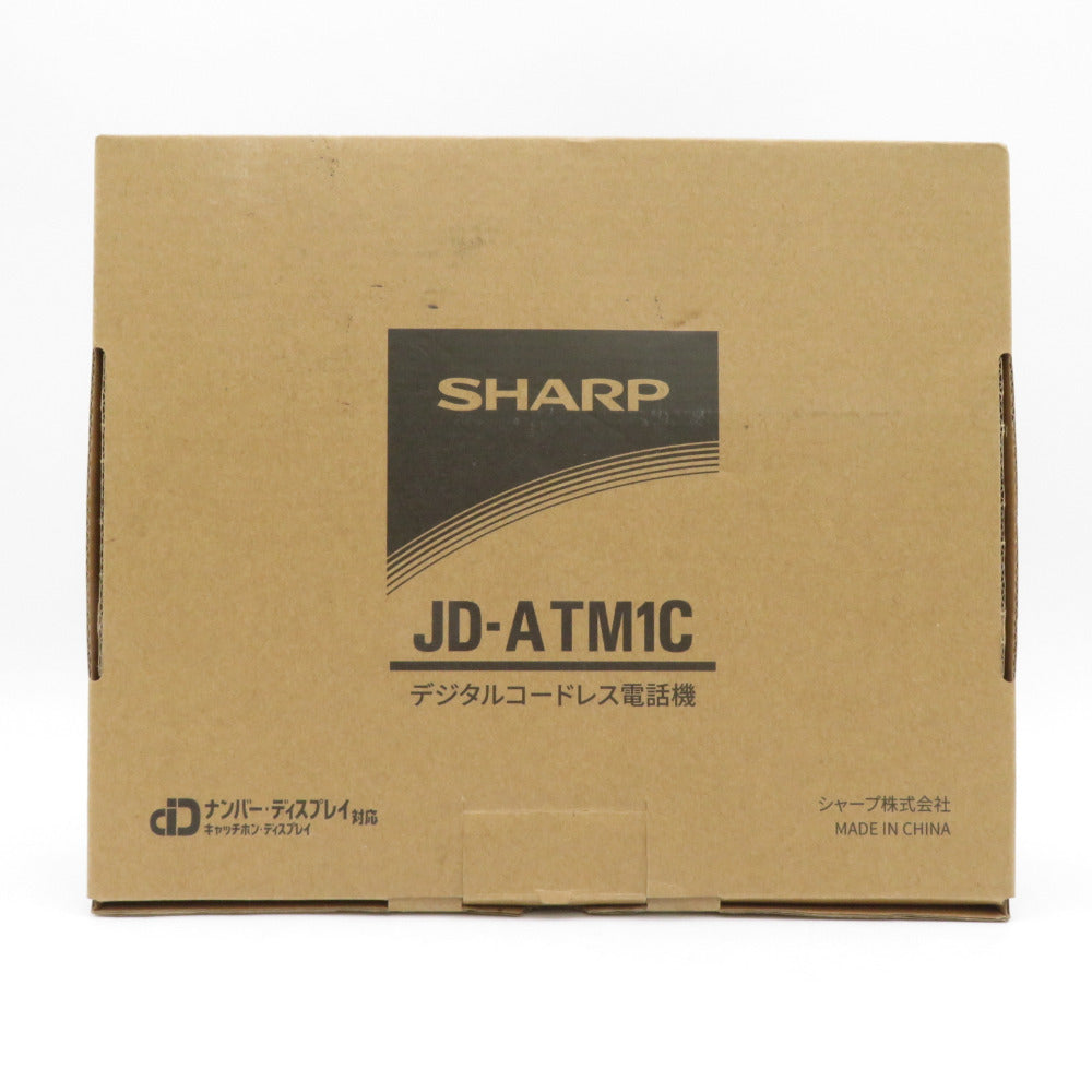 SHARP シャープ リビング家電 D-ATM1C てぶらスピーカーホン「てもたん」付き防犯電話機 コードレス