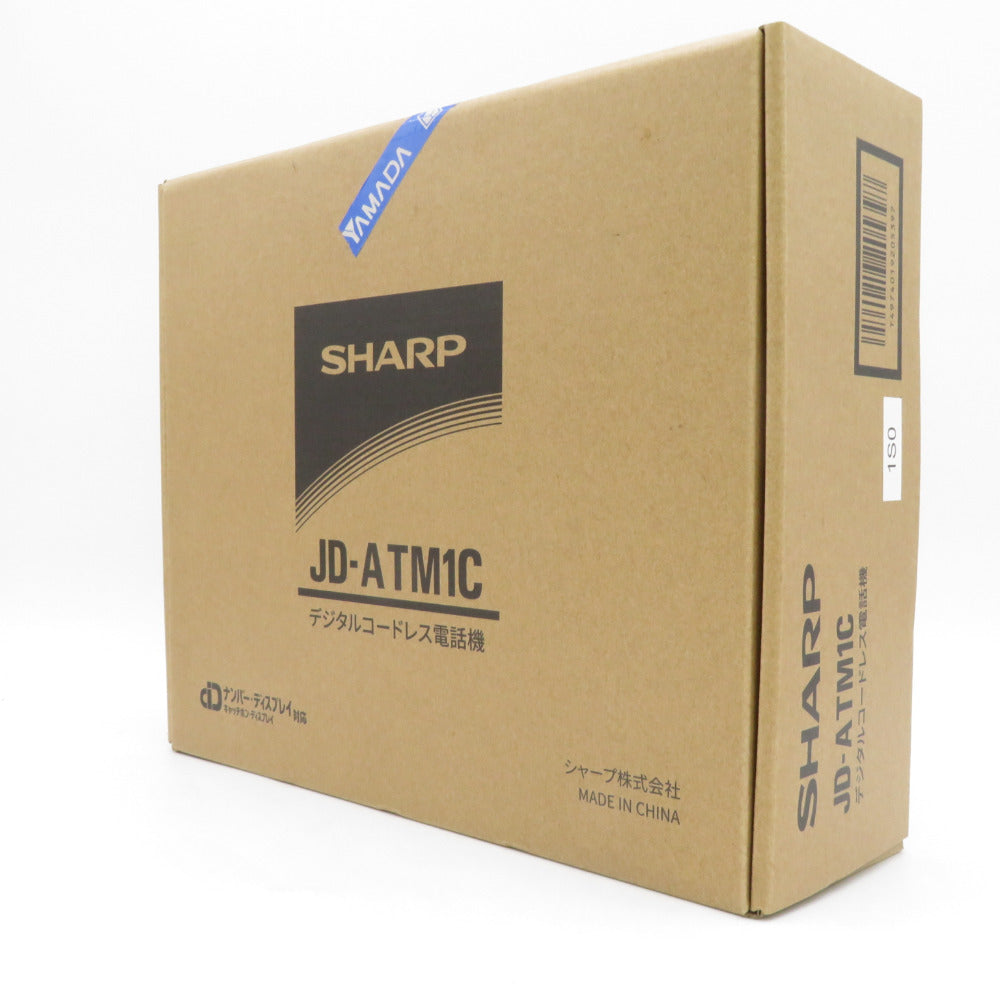 SHARP シャープ リビング家電 D-ATM1C てぶらスピーカーホン「てもたん」付き防犯電話機 コードレス