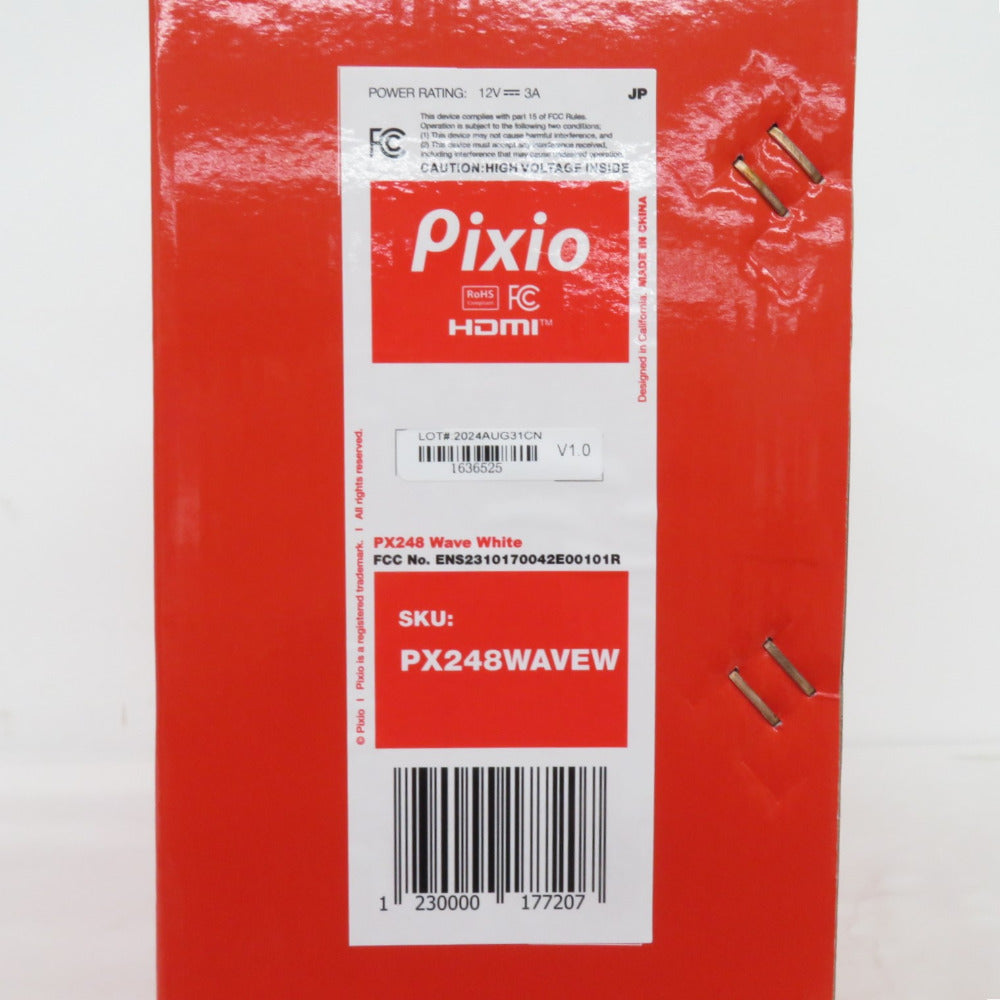 未開封品 Pixio PX248 Wave White ゲーミングモニター 23.8インチ 200Hz FHD Fast IPS スピーカー内蔵