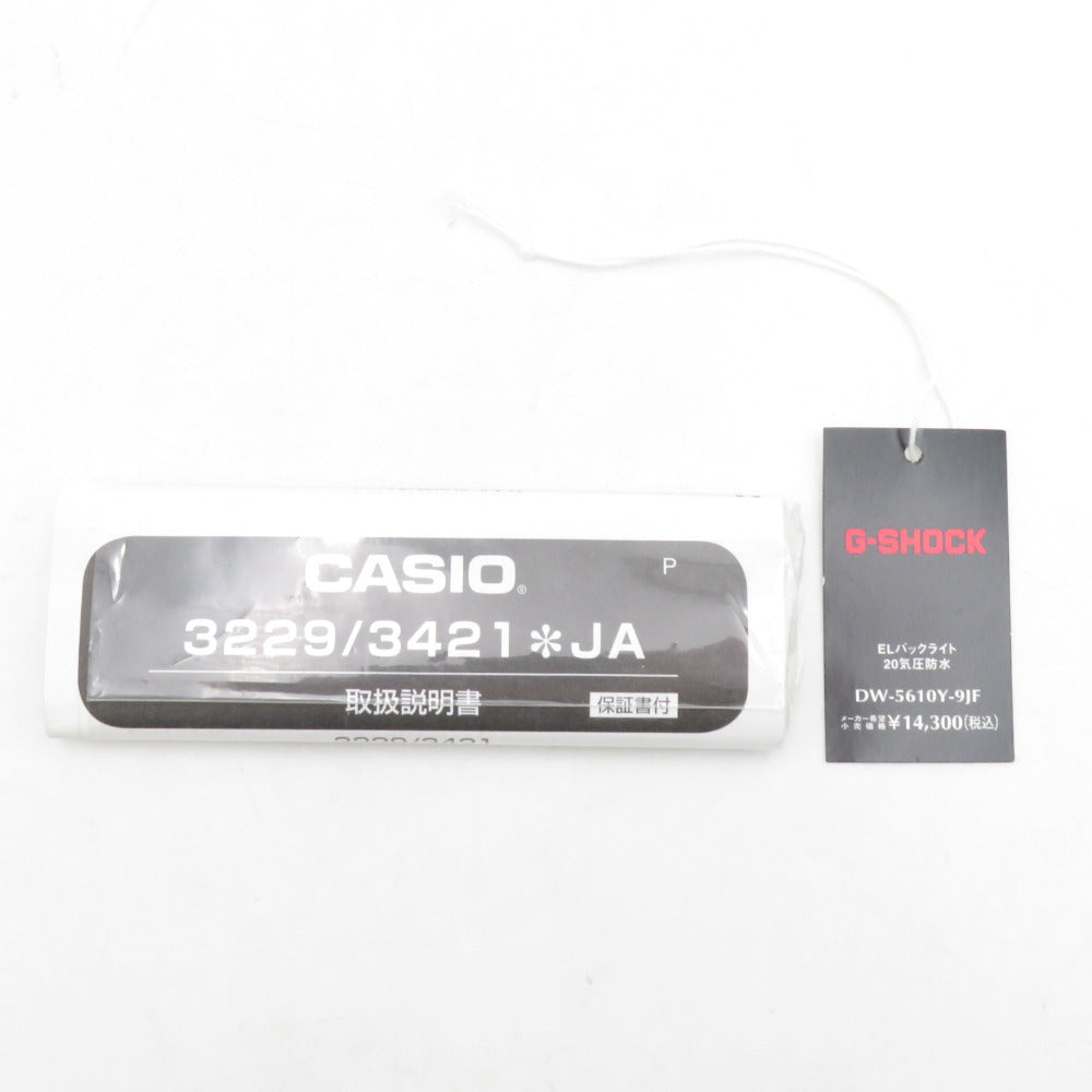 G-SHOCK DIGITAL 5600 SERIES DW-5610Y-9JF【中古】