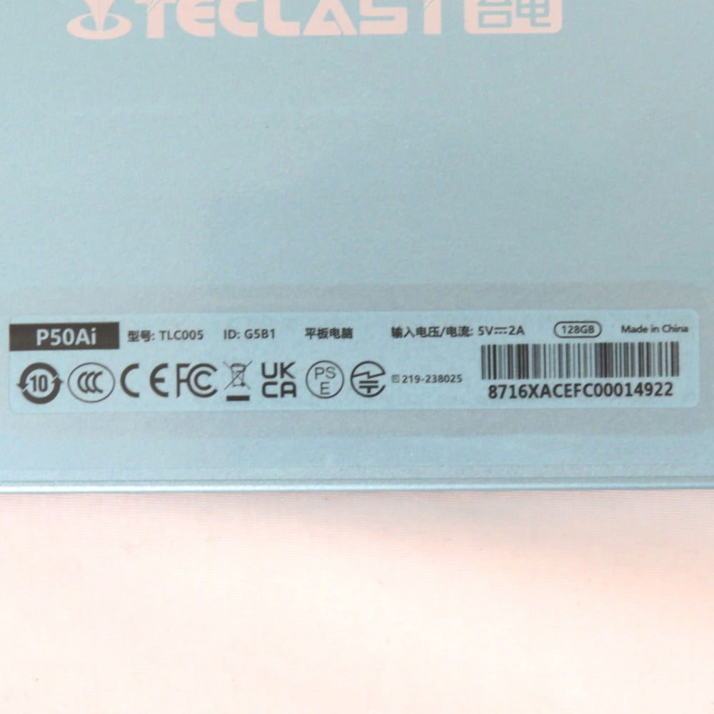 TECLAST テックラスト Androidタブレット Android 15 タブレット P50Ai