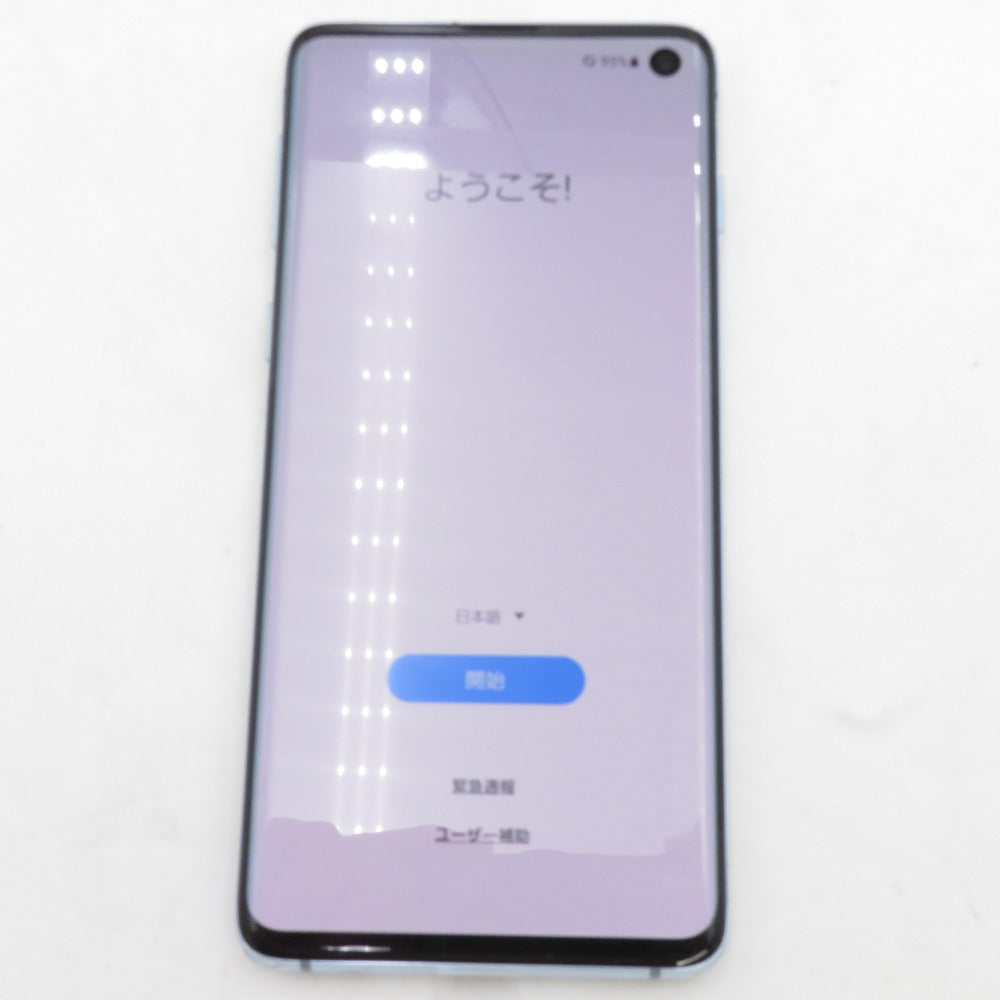 Galaxy (ギャラクシー) Androidスマホ docomo版 Galaxy S10 プリズムブルー SIMロック解除済 ネットワーク利用制限〇 本体のみ SC-03L