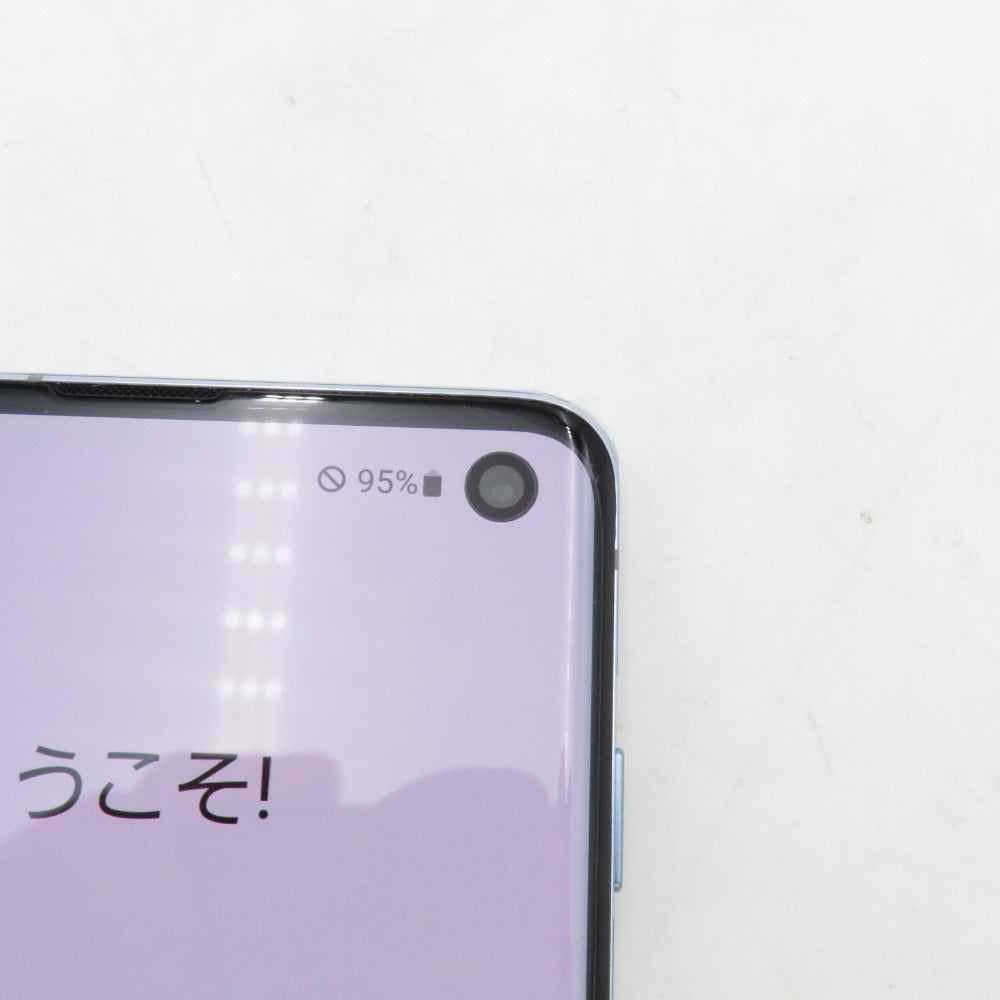 Galaxy (ギャラクシー) Androidスマホ docomo版 Galaxy S10 プリズムブルー SIMロック解除済 ネットワーク利用制限〇 本体のみ SC-03L